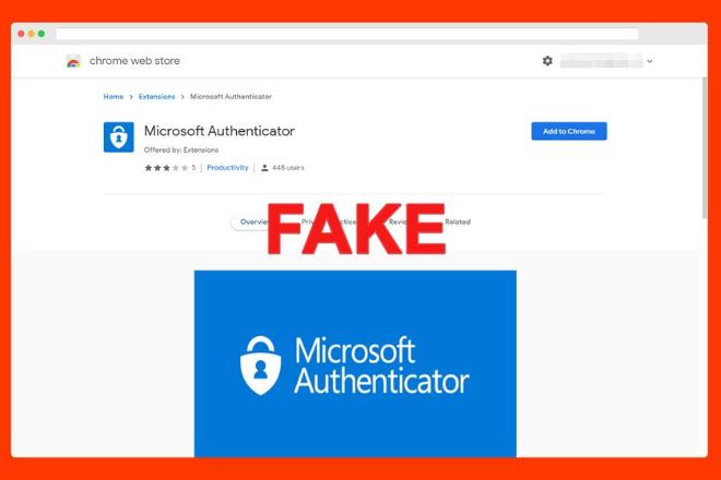 В магазине расширений Google Chrome обнаружилось фальшивое расширение Microsoft Authenticator